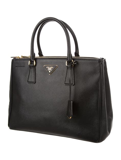 prada saffiano small double zip tote bag|prada saffiano shoulder bag.